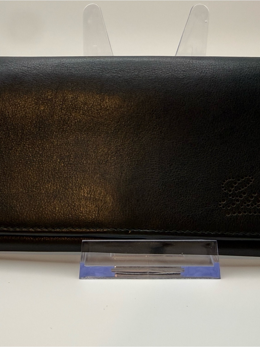 Gucci Black Leather Continental Wallet